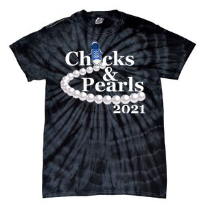 Chucks And Pearls 2021 Kamala Harris Tie-Dye T-Shirt