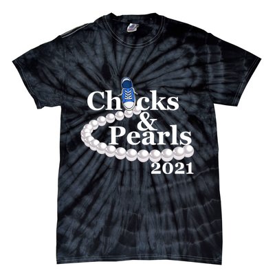 Chucks And Pearls 2021 Kamala Harris Tie-Dye T-Shirt