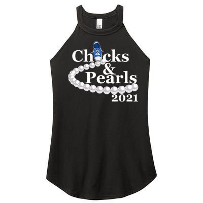 Chucks And Pearls 2021 Kamala Harris Women’s Perfect Tri Rocker Tank