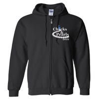 Chucks And Pearls 2021 Kamala Harris Full Zip Hoodie