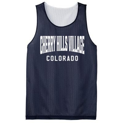 Cherry Hills Village Colorado Mesh Reversible Basketball Jersey Tank