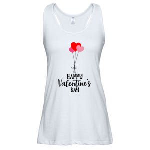 Cute Happy Valentine's Day Gift Ladies Essential Flowy Tank