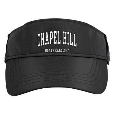 Chapel Hill Vintage Classic Design Text North Carolina Nc Adult Drive Performance Visor