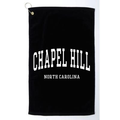 Chapel Hill Vintage Classic Design Text North Carolina Nc Golf Towel