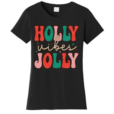 Cute Holly Vibes Jolly Women's T-Shirt