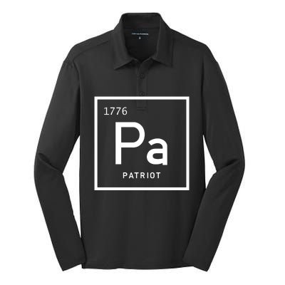 Carl Higbie Wearing 1776 Pa Patriot Silk Touch Performance Long Sleeve Polo