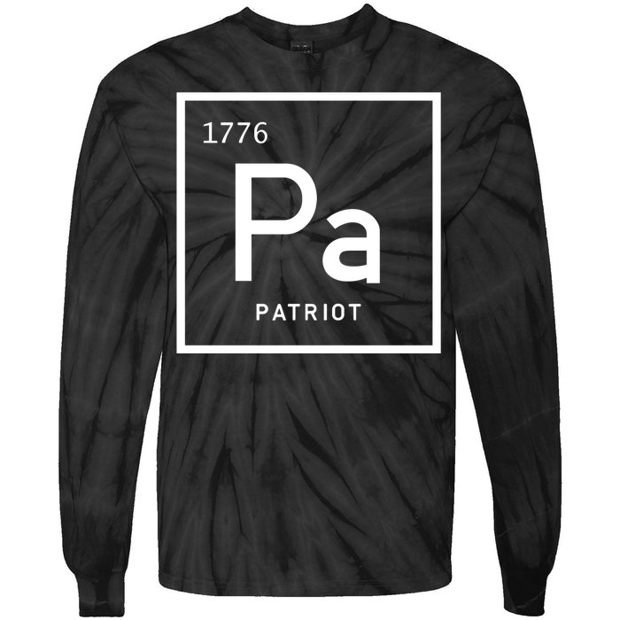 Carl Higbie Wearing 1776 Pa Patriot Tie-Dye Long Sleeve Shirt