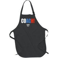 Coach Harris Waltz 2024 Kamala Harris Coach Walz 2024 Coach Full-Length Apron With Pockets