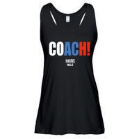 Coach Harris Waltz 2024 Kamala Harris Coach Walz 2024 Coach Ladies Essential Flowy Tank