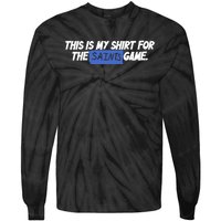 C.R.E.E.D Humphrey Wearing This Is My For The Saints Game Tie-Dye Long Sleeve Shirt