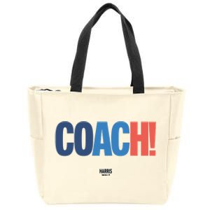 Coach Harris Walz Zip Tote Bag