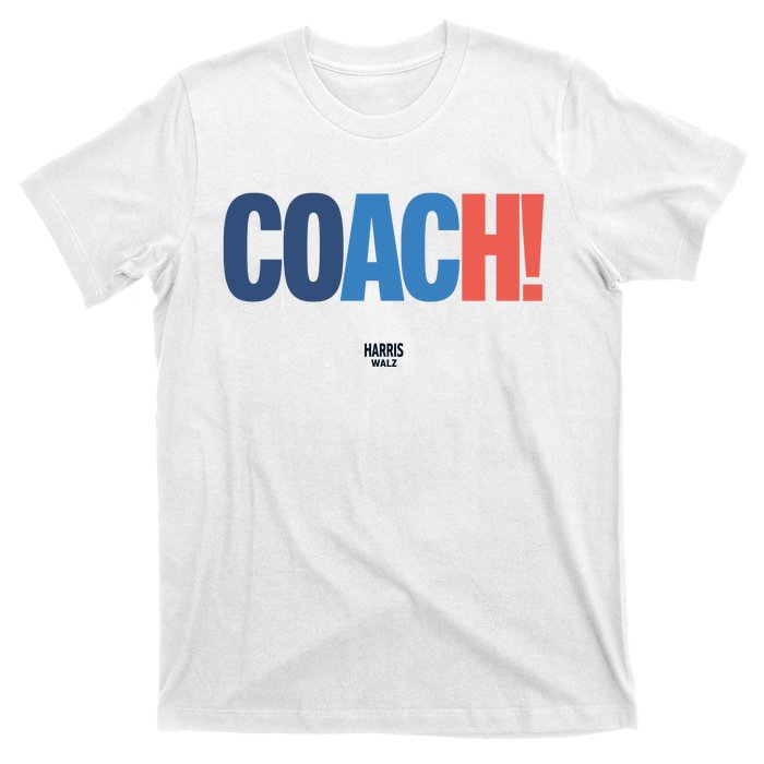 Coach Harris Walz T-Shirt