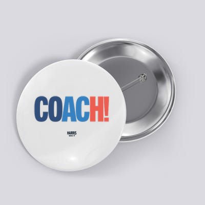 Coach Harris Walz Button