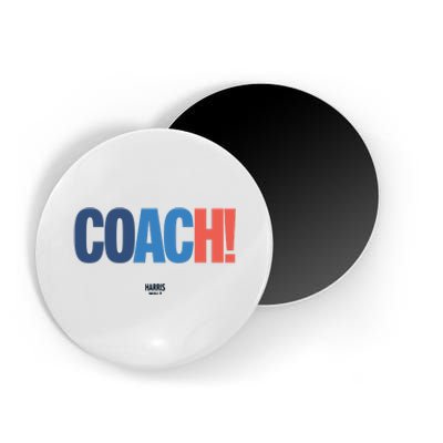 Coach Harris Walz Magnet