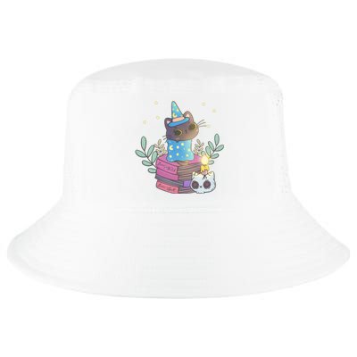 Cute Halloween Witch Cat Cool Comfort Performance Bucket Hat