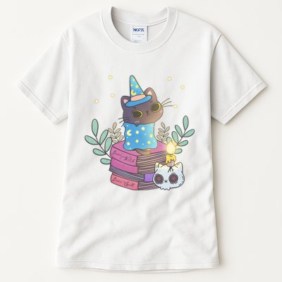 Cute Halloween Witch Cat Tall T-Shirt