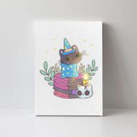 Cute Halloween Witch Cat Canvas