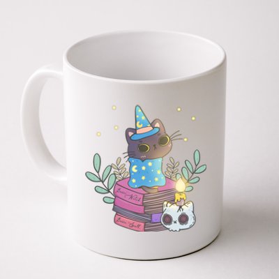 Cute Halloween Witch Cat Coffee Mug