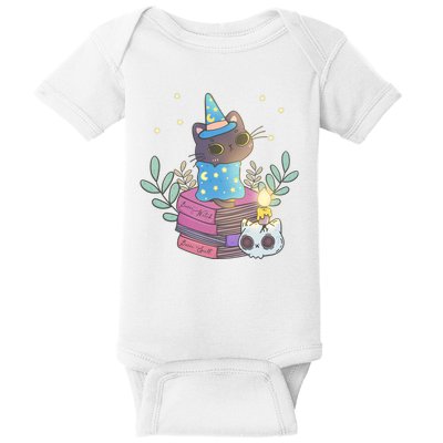 Cute Halloween Witch Cat Baby Bodysuit