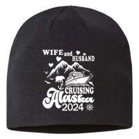 Cruising Husband Wife Couple Summer Alaska Cruise 2024 Funny Sustainable Beanie