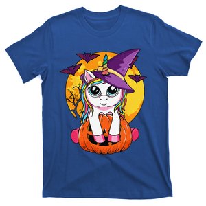 Cute Halloween Witchy Unicorn Halloween T-Shirt