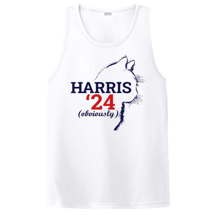 Cat Harris Walz Obviously Kamala Harris Comma La 2024 PosiCharge Competitor Tank