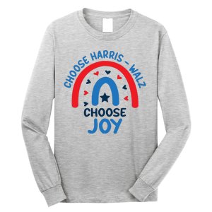 Choose Harris Walz Choose Joy Bring Back Joy Long Sleeve Shirt