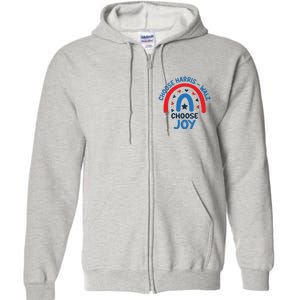 Choose Harris Walz Choose Joy Bring Back Joy Full Zip Hoodie