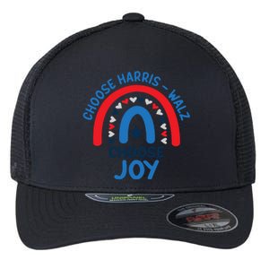 Choose Harris Walz Choose Joy Bring Back Joy Flexfit Unipanel Trucker Cap