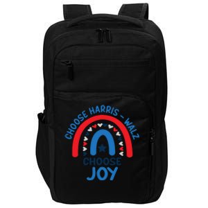 Choose Harris Walz Choose Joy Bring Back Joy Impact Tech Backpack