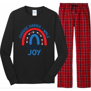 Choose Harris Walz Choose Joy Bring Back Joy Long Sleeve Pajama Set