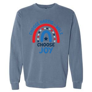 Choose Harris Walz Choose Joy Bring Back Joy Garment-Dyed Sweatshirt