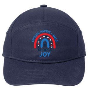 Choose Harris Walz Choose Joy Bring Back Joy 7-Panel Snapback Hat