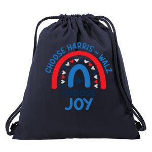 Choose Harris Walz Choose Joy Bring Back Joy Drawstring Bag