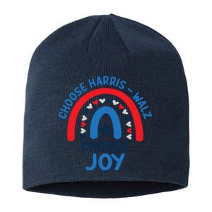 Choose Harris Walz Choose Joy Bring Back Joy Sustainable Beanie