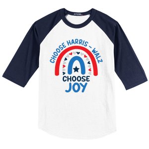 Choose Harris Walz Choose Joy Bring Back Joy Baseball Sleeve Shirt