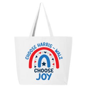 Choose Harris Walz Choose Joy Bring Back Joy 25L Jumbo Tote