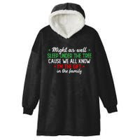 Christmas Humor Women Favorite Person Funny Christmas Hooded Wearable Blanket