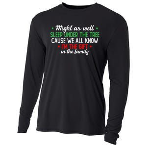 Christmas Humor Women Favorite Person Funny Christmas Cooling Performance Long Sleeve Crew