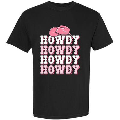 Cute Howdy Western Country Cowgirl Texas Rodeo Garment-Dyed Heavyweight T-Shirt