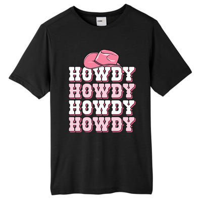 Cute Howdy Western Country Cowgirl Texas Rodeo Tall Fusion ChromaSoft Performance T-Shirt