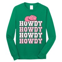 Cute Howdy Western Country Cowgirl Texas Rodeo Long Sleeve Shirt