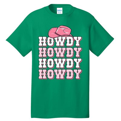 Cute Howdy Western Country Cowgirl Texas Rodeo Tall T-Shirt