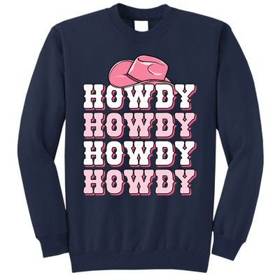 Cute Howdy Western Country Cowgirl Texas Rodeo Tall Sweatshirt