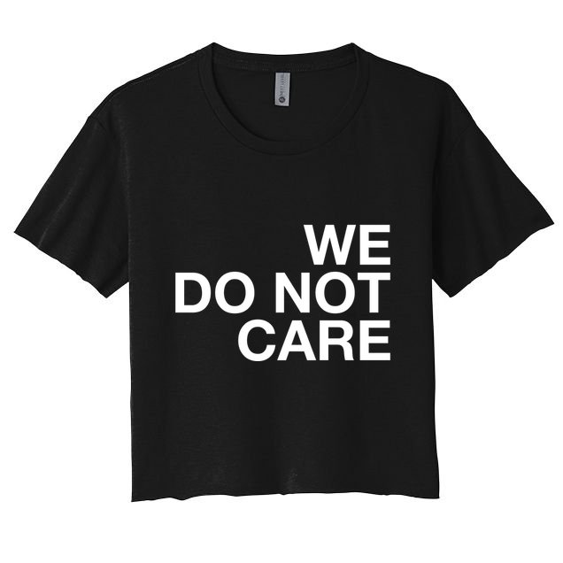 Cam Heyward We Do Not Care Crop Top