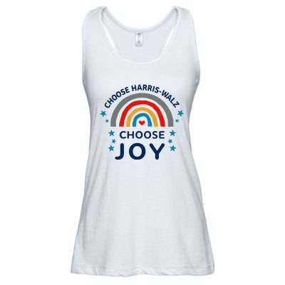 Choose Harris Walz Choose Joy Kamala Harris And Waltz Ladies Essential Flowy Tank