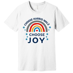 Choose Harris Walz Choose Joy Kamala Harris And Waltz Premium T-Shirt