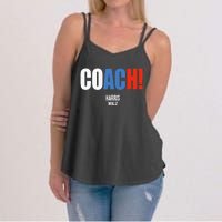 Coach Harris Waltz 2024 Kamala Harris Coach Walz 2024 Women's Strappy Tank