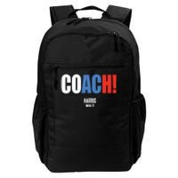 Coach Harris Waltz 2024 Kamala Harris Coach Walz 2024 Coach Daily Commute Backpack