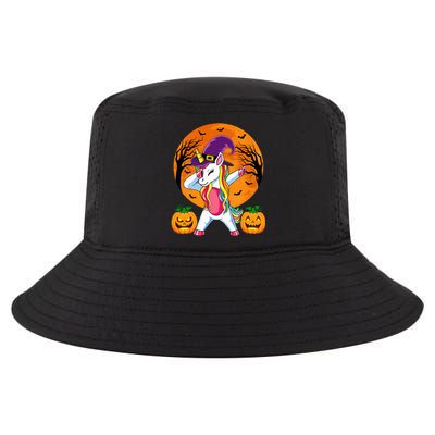 Cute Halloween Witchy Unicorn Halloween Cool Comfort Performance Bucket Hat